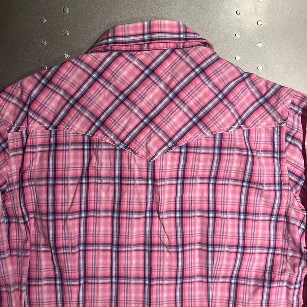 Panhandle Rough Stock Western Snap Button Shrit - Picture 9 of 9